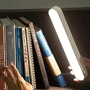 LED Dimmable Magnetic USB Under Cabinet Light Closet Stick On Wall Reading Lamp for Bedroom Dorm Kitchen Wardrobe (Charging Type)