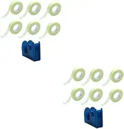 Healeved 2 Sets Eyelash Extension Tapes with Cutter Breathable Comfortable Lash Tapes for Salons Personal Use