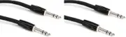 Balanced 1/4-Inch TRS Interconnect Cable, 3-Feet for Clear Audio Connection