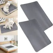 2x Washable Absorbent Incontinence Bed Pad Sheet Mattress Protector Reusable