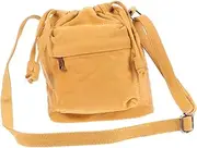 [DEARMAMY] Stylish Canvas Bucket Bag for Women Versatile Shoulder Bag for Beach Shopping and Parties Design with Moderate Capacity for Daily Storage Needs