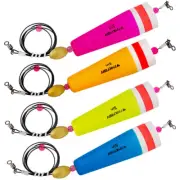 THKFISH Fishing Bobbers Fishing Floats Weighted Bobbers for Fishing Popping Cork