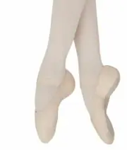 CAPEZIO Gracie #207C little GIRLS Sizes LPink Full Sole Ballet shoes "NEW"