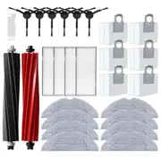 For S8 S8 Pro Ultra S8+ Robot Vacuum Spare Parts Main Side Brushes Mop Cloths Hepa Filters Dust Bag