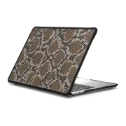 MacBook Air 13-inch (M2 - M4) Impact Case Brown Heart Snake Print