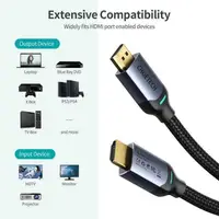 在飛比找蝦皮購物優惠-Choetech HDMI 轉 HDMI 線 2.1 鍍金 