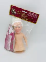Fibre Craft Mrs Claus Mistletoe Memories W/ Crochet Pattern Air Freshener Doll