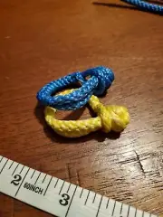 Soft Shackles 7/64 (2.5mm) Amsteel Blue (2) hammock sailing rigging dyneema
