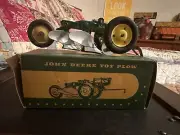 Vintage Eska 1/16 Scale John Deere plow With Original Box