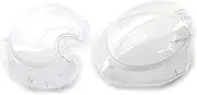 1 Pair Headlight Cover Clear Lens Left & Right 1305630537 63127270023 Replacement for Mini Cooper Convertible 2014-2015/Cooper Hatchback 2007-2008 GTRH