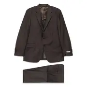 [Canali] Canali Wool Suit 54 IT BROWN