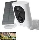 2K Solar Security Camera Outdoor Wireless Wifi ，Long Standby Time Battery Powere