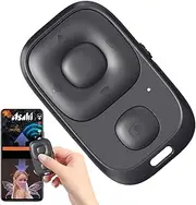 Multimedia Remote Control - Waterproof Media Button Remote Control,Portable Finger Scroller for Phone, Rechargeable Auto Clicker for Men, Women