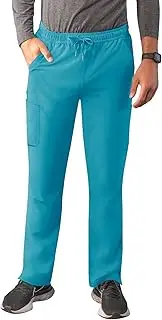 [Adar Uniforms] Adar Addition Scrubs for Men - Slim Leg Cargo Drawstring Scrub Pants