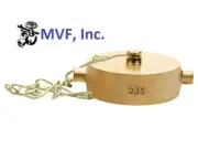 1-1/2" Female NST Cap and Chain Brass Hydrant Fire Hose 2712630