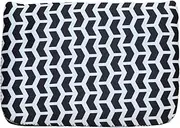 Jellystone Designs 2 in 1 Change Mat Clutch, Foldable, Mono, Baby, Black, White, Nappy, Bag, Washable