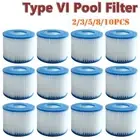 Type VI Pool Filter Cartridge For Bestway Lay-Z-Spa Intex Swimming Pool Pump