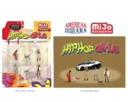 American Diorama 1:64 Mijo Exclusive Hip Hop Girls Figures Set AD-76505 New