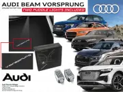 AUDI GENUINE FACTORY OEM (Vorsprung) PUDDLE LIGHTS SET OF TWO (4G0052133M)