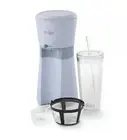 Mr Coffee Iced Coffee Maker w/ Reusable Tumbler & Filter | Gray | Daily