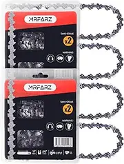 [MRFARZ] 4-Pack Chainsaw Chains 16 inch 55 Drive Links 3/8" LP Pitch .043" Gauge 61PMM355 fits STIHL 017 021,MS170,MS171 MS180 MS180C MS210 and More