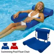 Inflatable Floating Water Hammock Float Pool Lounge Bed Sea Beach Swimming ~