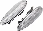 Side Mirror Indicator For Fiat For Albea For Palio For Broavo For Brava For Marea For Strada Turn Signal Lamp Indicator 2piece LED Dynamic Side Marker Blinker Dynamic Sequential Blinker(Dynamic Crysta