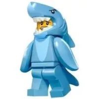 在飛比找蝦皮購物優惠-樂高 lego 鯊魚人 鯊魚shark 71011 13號 
