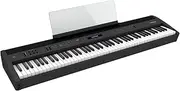 Roland FP-60X next-step Digital Piano with enhanced sounds, built-in powerful amplifier and stereo speakers. Rich tone and authentic ivory-feel 88-note PHA-4 Keyboard. (Black)