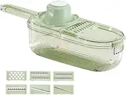 Manual Vegetable Grater - Veggie Shredders Tool | Comfortable Handle Kitchen Tool, Food Shredding for Cabbage Cucumber Carrot Onion