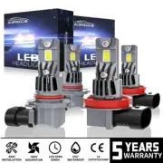 Para For Ford F-150 2015 2016 2017 2018-2022 -Kit de faros delanteros LED focos (for: Ford)
