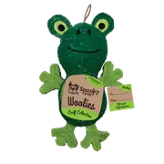 Woolies Frog Dog Toy By Spunky Pup - Mini - New, With Tags