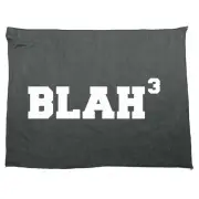 Blah 3 - Funny Microfiber Kitchen Cleaning Cloth Dish Tea Towels Soft Towel