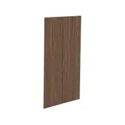 Kaboodle 900mm Walnut Modern Pantry Door - 2 Pack