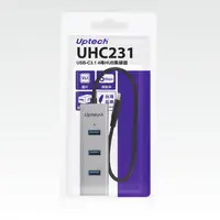 在飛比找蝦皮購物優惠-【中將3C】UHC231 USB-C3.1  4埠HUB集線