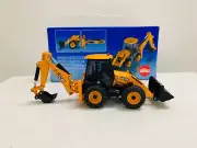 Siku 3558 JCB 4CX Baggerlader Backhoe Loader Pelleteuse 1/50 Metal Model New