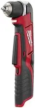 Milwaukee 2415-20 M12 12-Volt Lithium-Ion Cordless Right Angle Drill, 3/4 In, Bare Tool