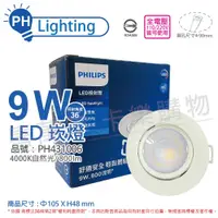 在飛比找松果購物優惠-【PHILIPS飛利浦】LED RS100B COB 9W 