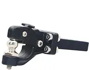 Metal Hitch Trailer Hook - Adjustable Ball Buckle Simulation Link for RC Crawlers | Durable Shackle Lock Catch for SCX6 1/6, SCX10 II 90046 1/10 RC Climbing car, universals Alloy Component for RC