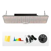 200W Full Spectrum LED Grow Light for Indoor Plants with Samsung Diodes
