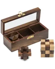 Matr Boomie Geometric Puzzle Game Trio Gift Set
