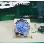 ROLEX 勞力士 126334 白鋼 藍面 羅馬時標 DATEJUST 41MM 21年 126333