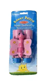 Melissa & Doug Sunny Patch Bixie Butterfly Binoculars-Pink-Pretend Play Toy-NEW