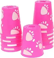 Toyvian 12pcs Stackable Cups Parties Competitions Gatherings Easy to Clean Convenient Storage for Outdoor Events Travel