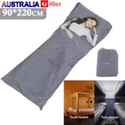 Single Silk Soft Sleeping BagTravel Sheet Camping Sleep Bag Prevent Dirty 220cm.