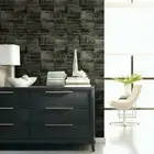RMK12229PLW Nikki Chu Black Congo Peel and Stick Wallpaper