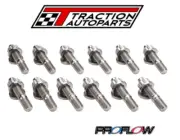 Exhaust Manifold Stud Kit, Titanium, Nissan & Holden Commodore, RB30, M10x1.25