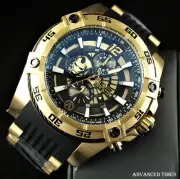 Invicta 54mm Marvel IRON MAN Speedway Viper Ltd. Ed. Chrono Black & Gold Watch