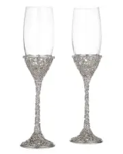 Olivia Riegel Set Of 2 Isadora Flutes Os