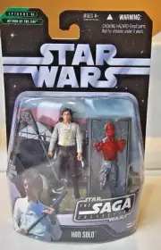 Star Wars Saga Collection Han Solo W/ Carbonite Chamber 4" Figure 2006 Hasbro